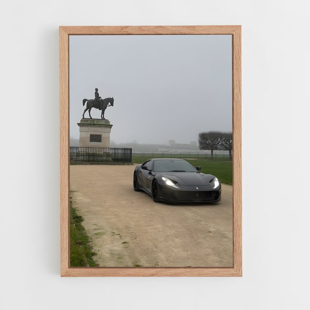 Poster La Puissance Ébène – affiche Ferrari (vue 4)